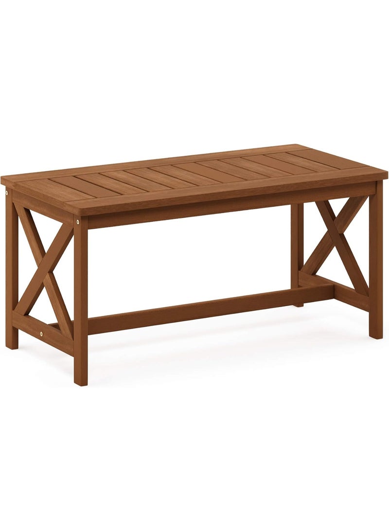 Furinno Patio Tables, Wood, Natural, one size - Image 5